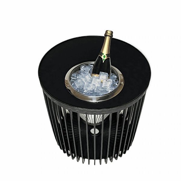 COOTAB Cooler Table Beistelltisch "Beistelltisch mit Edelstahl-Weinkühler C günstig online kaufen