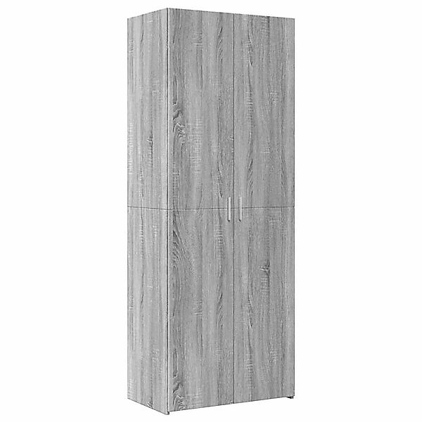 vidaXL Highboard Grau Sonoma 70x42,5x185 cm Holzwerkstoff 3281432 günstig online kaufen