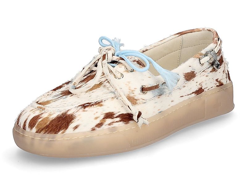 Gio+ Gio+ Damen Mokassin offwhite multi Slipper günstig online kaufen