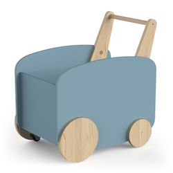 habeig Spielzeugtruhe Spielzeugbox Spielwagen Spielauto MDF günstig online kaufen