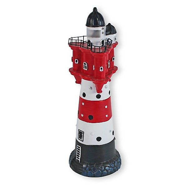 colourliving Dekofigur Leuchtturm Roter Sand Deko günstig online kaufen