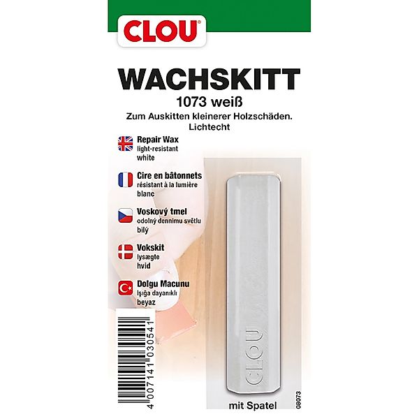 CLOU Holzlack Clou Wachskitt weiß günstig online kaufen