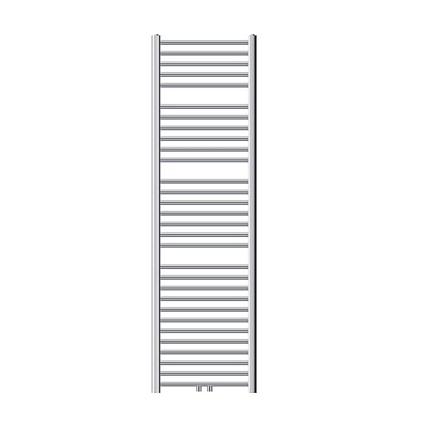 LuxeBath Badheizkörper Sahara 500 x 1800 mm Chrom Gebogen mit Mittelanschlu günstig online kaufen