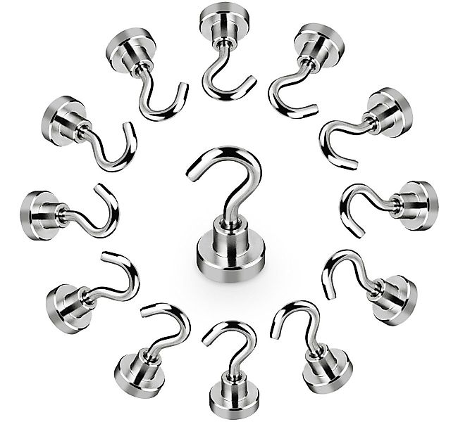 FELIXLEO Wandhaken Wandhaken Magnet Haken Super Starker Neodym Magnetische günstig online kaufen