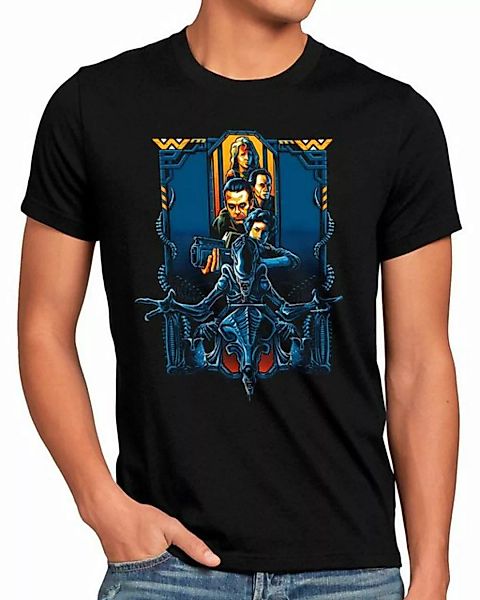style3 Print-Shirt Herren T-Shirt Beware the Aliens xenomorph alien ridley günstig online kaufen