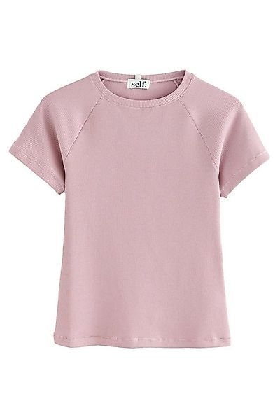 self T-Shirt Self. Enges, geripptes T-Shirt (1-tlg) günstig online kaufen