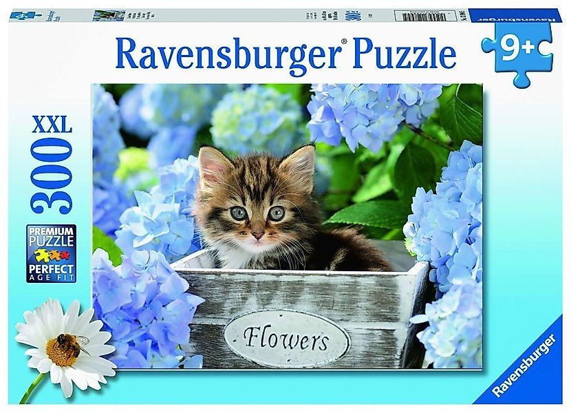 Ravensburger Puzzle 300 Teile Ravensburger Kinder Puzzle XXL Kleine Katze 1 günstig online kaufen
