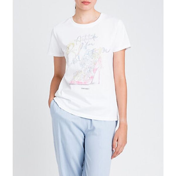 Twin Set  3/4 Jeans T-SHIRT CON STAMPA E LOGO Art. 251AX2121 günstig online kaufen