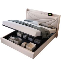 BlingBin Polsterbett Stauraumbett Jugendbett (1-tlg., Doppelbett günstig online kaufen