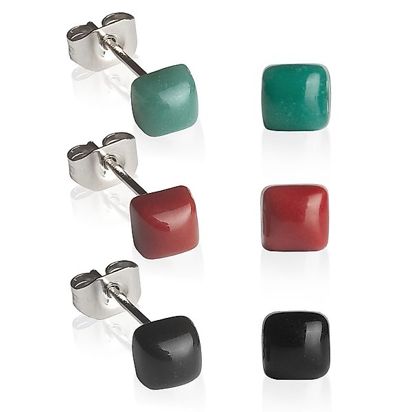 ALEXASCHA Ohrstecker-Set Geometrische Ohrringe 3er Set günstig online kaufen