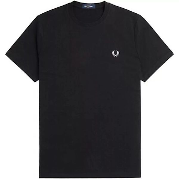 Fred Perry  T-Shirts & Poloshirts Fp Rear Powder Laurel Graphic Tee günstig online kaufen