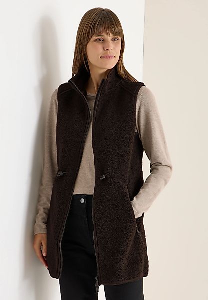 Cecil Fellweste mit Stehkragen günstig online kaufen