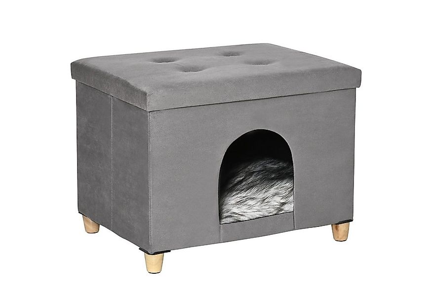 PawHut Tierbett Katzenhaus günstig online kaufen