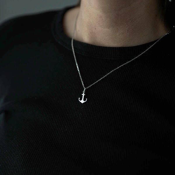Materia Kettenanhänger Anker Anchor maritim Hochglanz günstig online kaufen