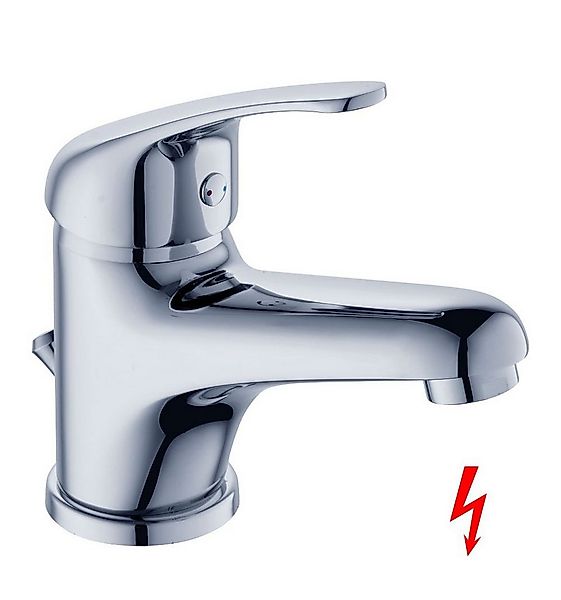 Vereg Waschtischarmatur Dublin Niederdruck, Bad-Einhebelmischer, Zugknopf-A günstig online kaufen