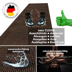 ANRO Läufer, Eckig, Höhe: 3 mm, günstig online kaufen