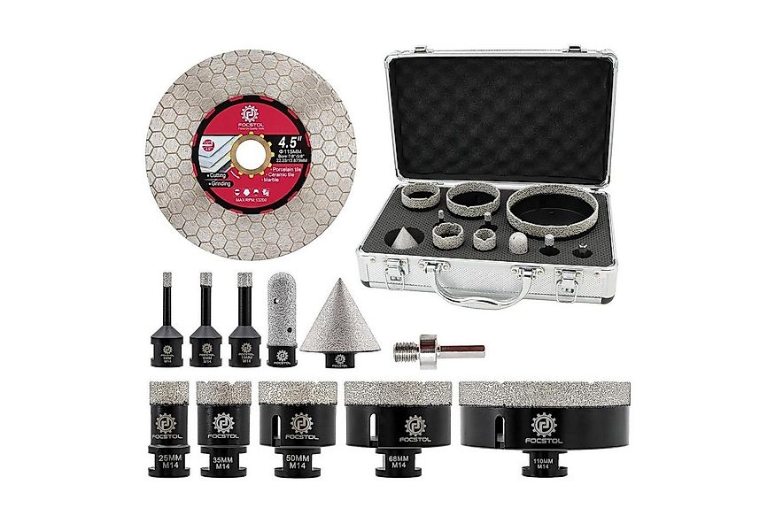 LuxusKollektion Fliesenbohrer Fliesenbohrer Diamant Bohrkronen Keramik Marm günstig online kaufen