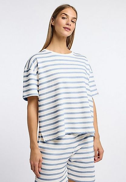 Frieda & Freddies NY T-Shirt Sweat-shirt mit Kontrastverarbeitung günstig online kaufen