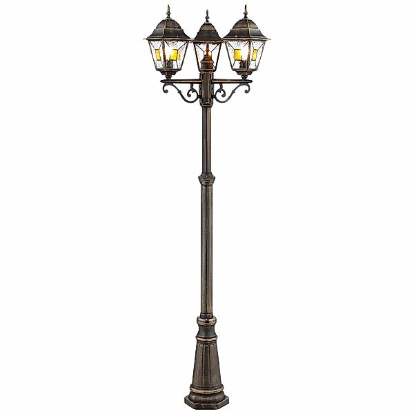 Brilliant Außen-Stehlampe "Janel", 3 flammig, Leuchtmittel E27  ohne Leucht günstig online kaufen