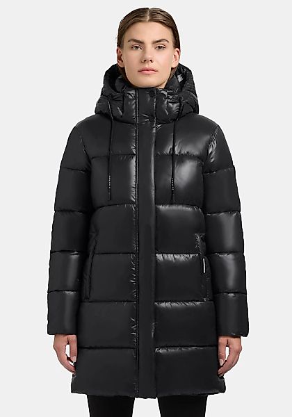 khujo Steppjacke "Jadet2-YM" mitKapuze Schimmernder Winter Kurzmantel mit a günstig online kaufen