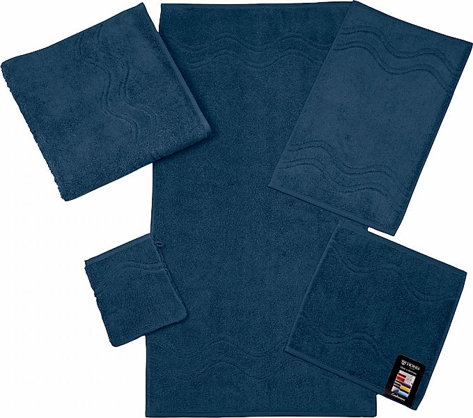 ROSS Seiftuch "Cashmere feeling" mit Wellen-Bordüre günstig online kaufen