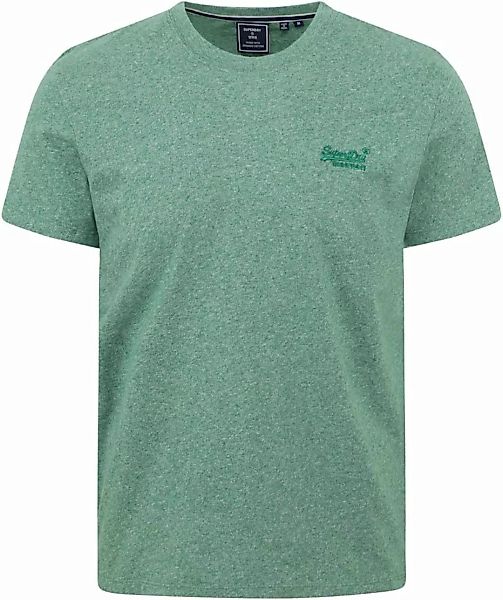 Superdry Classic T Shirt Grün - Größe L günstig online kaufen