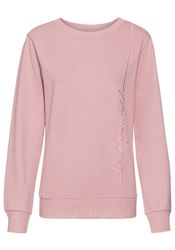 Vivance Longsweatshirt mit Loungewear Stickerei, Loungeshirt günstig online kaufen