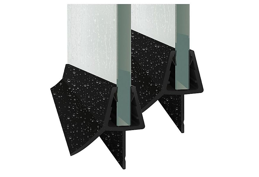 Boromal Duschdichtung Duschtürdichtung Duschwassersperre Geeignet für 4/5/6 günstig online kaufen