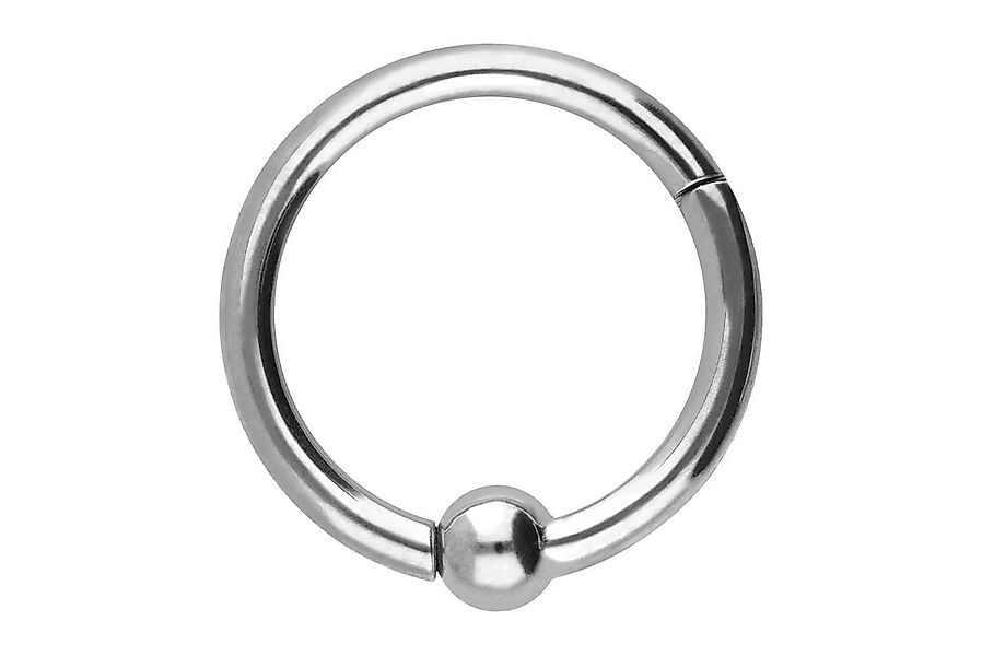 PIERCINGLINE Nasenpiercing Chirurgenstahl Segmentring Clicker KUGEL Ohrpier günstig online kaufen