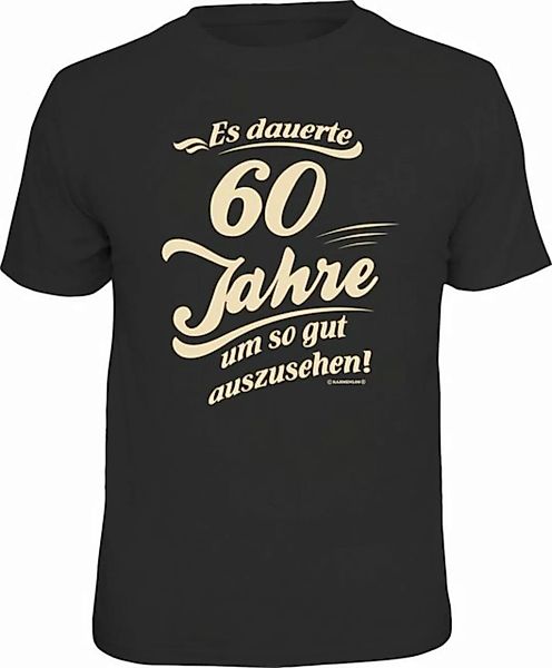 RAHMENLOS® T-Shirt Das Geschenk zum 60. Geburtstag - Es dauerte 60 Jahre günstig online kaufen