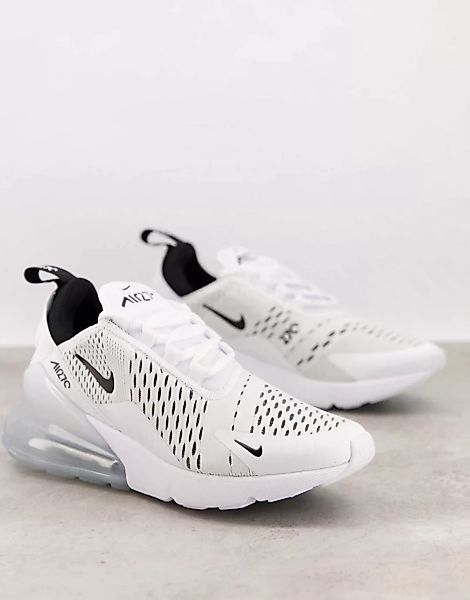 Nike – Air Max 270 – Weiße Sneaker günstig online kaufen