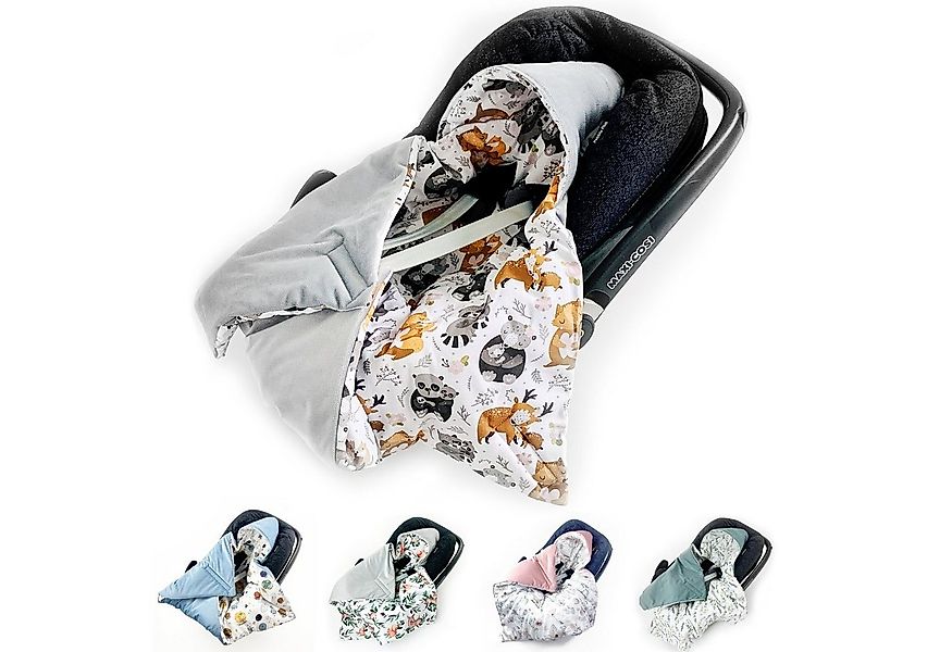 Einschlagdecke Ganzjährige Einschlagdecke Babyschale Autositz universal,0-6 günstig online kaufen