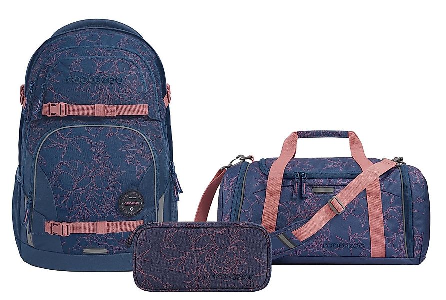 coocazoo Schulranzen Schulrucksack-Set PORTER Sweet Rose günstig online kaufen