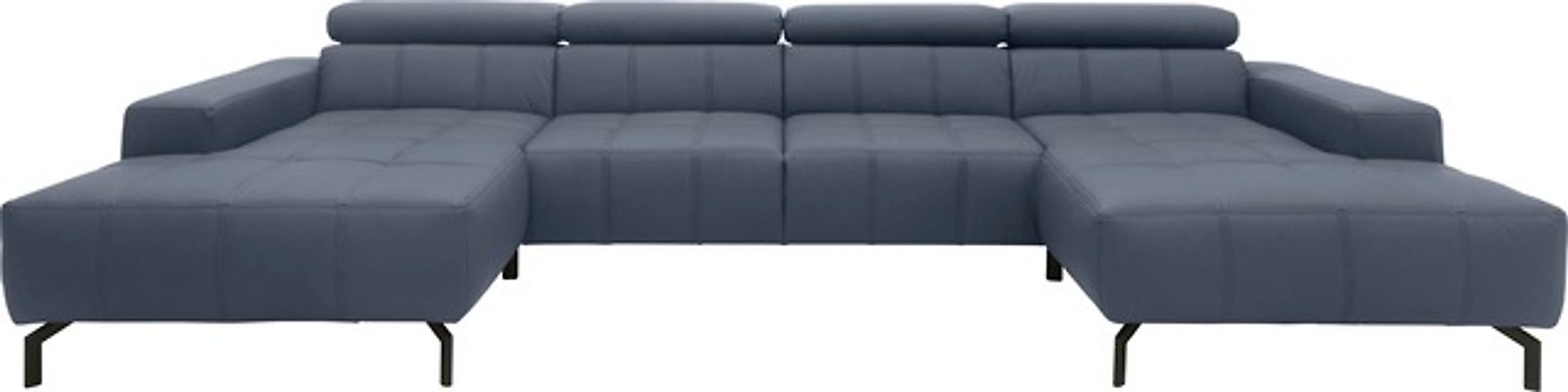 DOMO collection Wohnlandschaft »Cunelli tolle Sitznähte als Designelement, günstig online kaufen