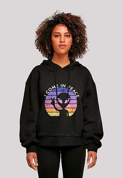 F4NT4STIC Sweatshirt Alien Peace Sunset Premium Qualität günstig online kaufen