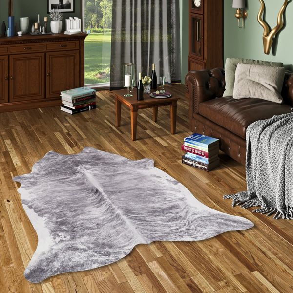 Pergamon Fellteppich Teppich Kunstfaser Tierfell Optik, günstig online kaufen