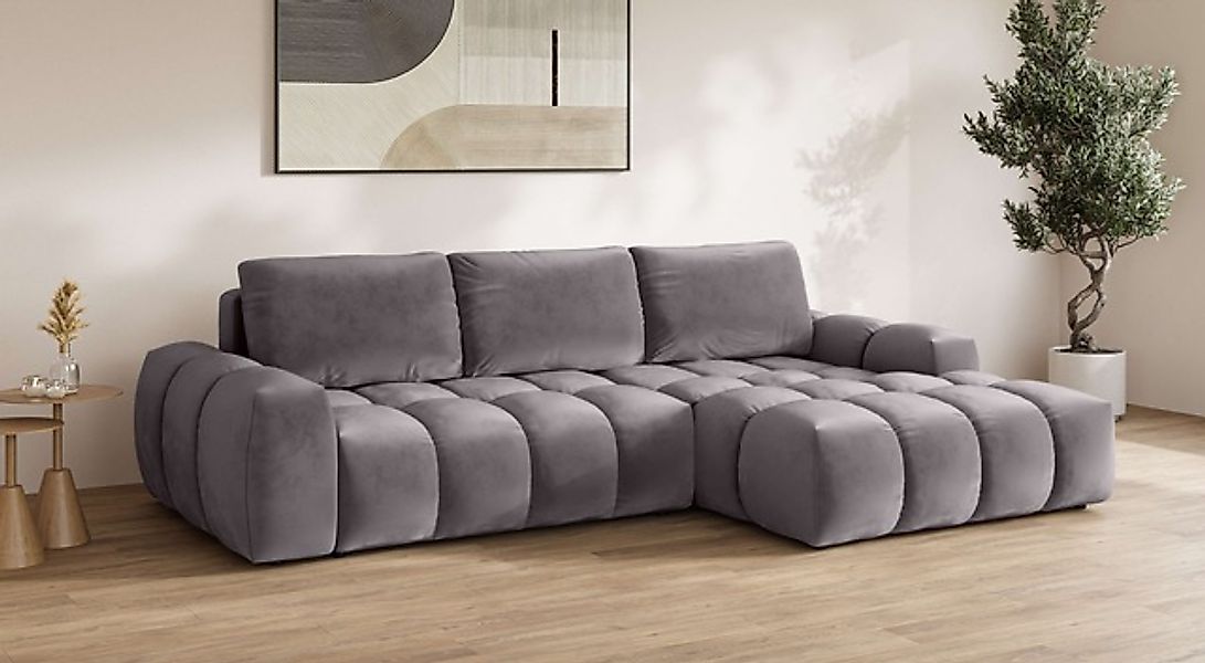 INOSIGN Ecksofa »AZITA klein optionale Schlafsofa mit Bettkasten, B/T/H: 27 günstig online kaufen