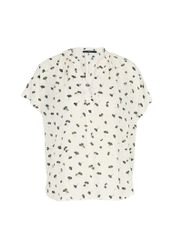 Zero Klassische Bluse "Damen Bluse mit Fledermausärmeln" günstig online kaufen