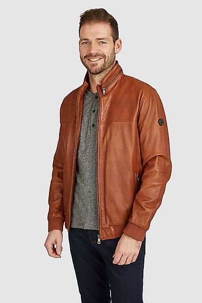 bugatti Lederjacke BUFABIANO (1-St) mit Riegeln günstig online kaufen
