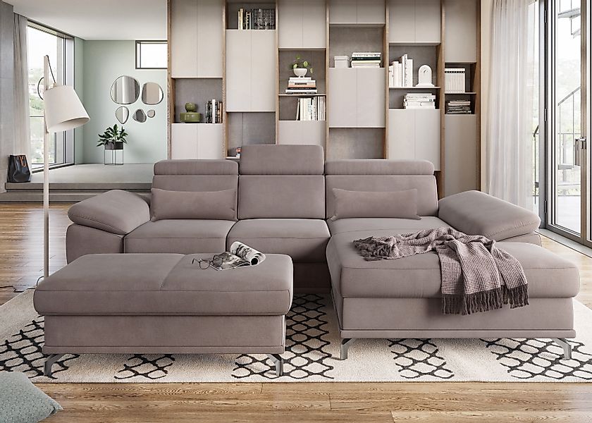 sit&more Ecksofa Cabrio L-Form, B: 295 günstig online kaufen