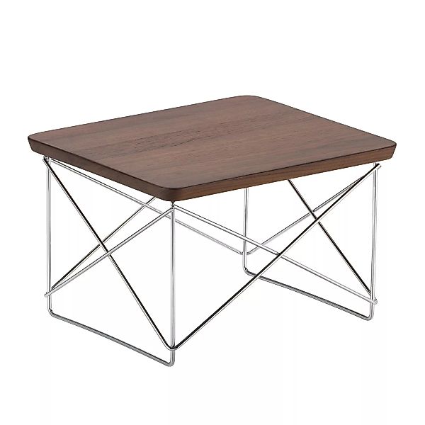 Vitra - Occasional Table LTR Beistelltisch - nussbaum/Tischplatte Walnuss/B günstig online kaufen