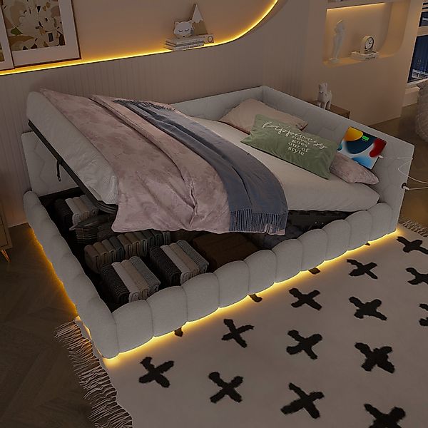 OKWISH Schlafsofa Tagesbett Polsterbett, 140x200 mit günstig online kaufen