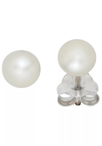 JOBO Perlenohrringe, 925 Silber mit Süßwasser-Zuchtperlen günstig online kaufen