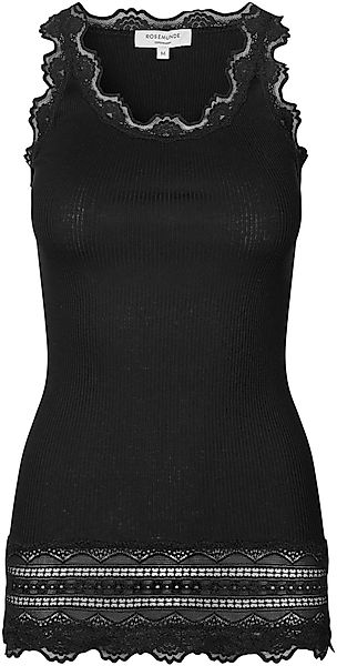 rosemunde Tanktop Benita Silk Top Camisole mit Vintage-Spitze am Ausschnitt günstig online kaufen