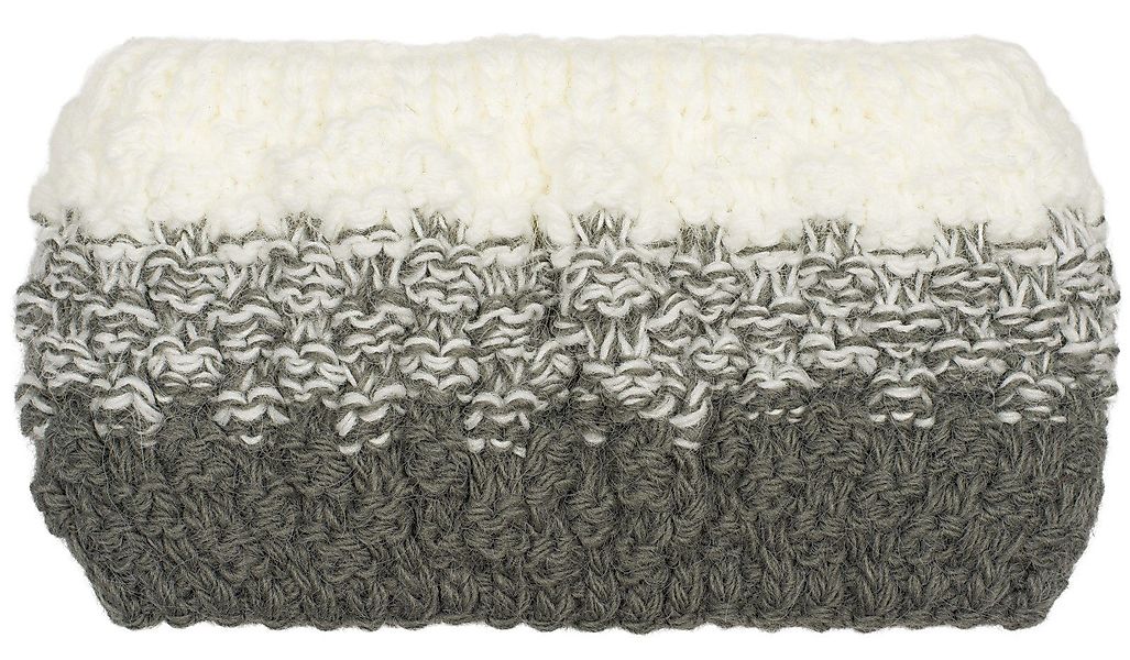 styleBREAKER Stirnband 2-Farbiges Ombré Strick Stirnband günstig online kaufen