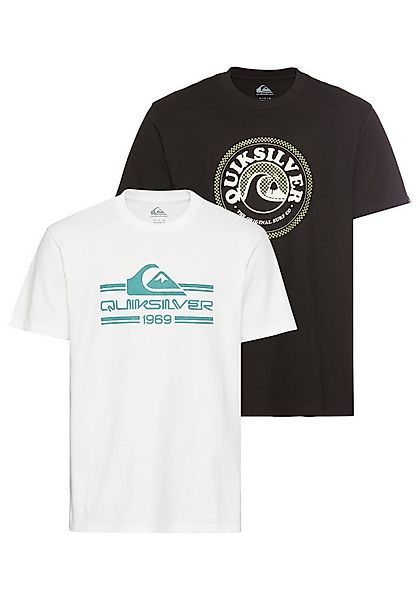 Quiksilver T-Shirt DISCO SURF SHORT SLEEVE TEE PACK YM (Packung, 2-tlg., 2e günstig online kaufen