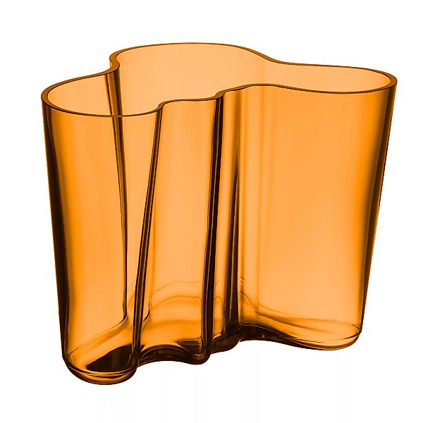 iittala - Alvar Aalto Vase 160mm - kupfer/LxH 20,8x16cm/Handwäsche günstig online kaufen