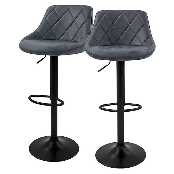 ML-DESIGN Barhocker Gepolsterter Barstuhl mit Rückenlehne günstig online kaufen