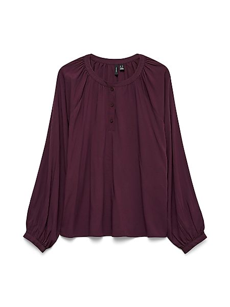 Vero Moda Langarmbluse VMBELLA LS PLACKET günstig online kaufen