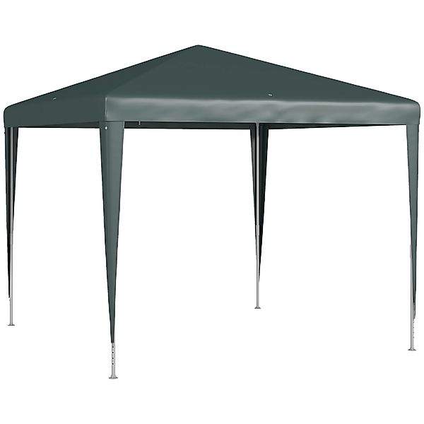 Outsunny Pavillon 2,7x2,7m, Rechteckig, mit 0 günstig online kaufen